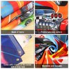 Hot Car Birthday Party Decorations Hot Race Car Birthday Party Backdrop 6.1x3.6ft Banner Background for Boys Birthday Supplies Racing Car Signs for Indoor Outdoor Birthday Party Decorations Supplies
