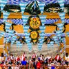 Oktoberfest Decorations, 131 Feet Oktoberfest Bavarian Check Flag, Oktoberfest Bavarian Pennant Banner Flag, Oktoberfest Decorations Octoberfest Party Supplies-4PCS
