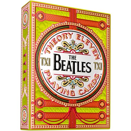 theory11 The Beatles Premium Playing Cards - Green Deck Officially Licensed Collector's Cards