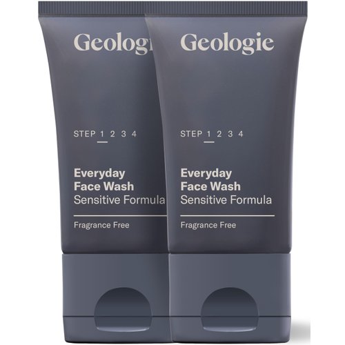 Geologie Face Wash with 2% Salicylic Acid - Cleans, Smooths, Clears Skin Without Drying, Leaving You Fresh, Invigorated - Effective for Acne, Oily Skin, Exfoliation, Reduced Pores - Citrusy Scent