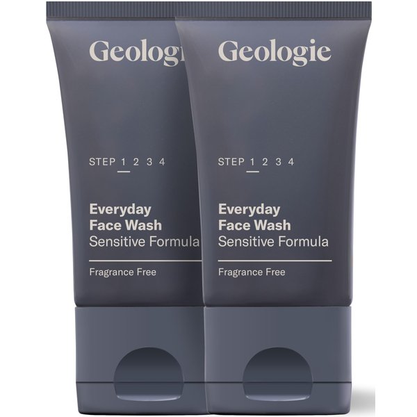 Geologie Face Wash with 2% Salicylic Acid - Cleans, Smooths, Clears Skin Without Drying, Leaving You Fresh, Invigorated - Effective for Acne, Oily Skin, Exfoliation, Reduced Pores - Citrusy Scent