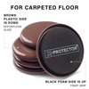 Furniture Sliders for Carpet X-PROTECTOR - 8 PCS Best Heavy Moving Pads 3 1/2" - Sliders for Furniture. Move Your Furniture Easy with Reusable Furniture Movers Sliders for Carpets!