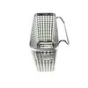 Small Square Stainless Steel Perforated Cutlery Basket Sink Rack Storage Silver by Stopia