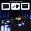 YEABRICKS LED Light Kit for Lego - Technic The Batman Batmobile Building Blocks Model, LED Light Set Compatible with Lego 42127(Lego Set NOT Included)
