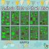 Partywind Glow Easter Temporary Tattoos for Kids, 100 Styles Luminous Easter Fake Tattoo Stickers with Easter Eggs/Rabbits/Chicks, Easter Party Supplies Goodie Bags Stuffers for Basket