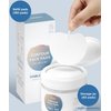 KADRIAN Double-Sided Facial Pads - Lint Free - for Makeup Remover and Toner - Rayon face Pads for Toner and cleasing - Rayon not Cotton Balls - Exfoliating Cotton Rounds for face (180 Pads)