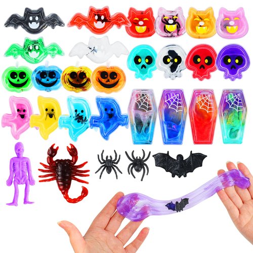 Aveloki 24 Pack Crystal Slime, Great Party Favors for Children, Goodie Bag Stuffers, Classroom Prize and Slime Party Favors