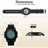 MJSCPHBJK Men's Digital Sports Watch Electronic Military Waterproof Watches for Men Outdoor Running with LED Back Light Alarm Stopwatch Army Watch
