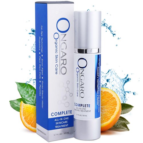 Ongaro Beauty All-In-One - Anti Aging Serum for all 7 Signs of Aging- Anti Wrinkle Cream and Hyaluronic Acid Moisturizer with Vitamin C & E