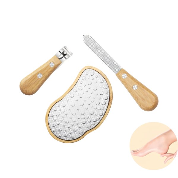 ZZRWish Pedicure Tools for Feet Callus Remover,Upgraded Stainless Steel Manicure Kit, Pedicure Gift Sets for Women- Foot Scruber, Nail File,Nail Clippers for Men Women