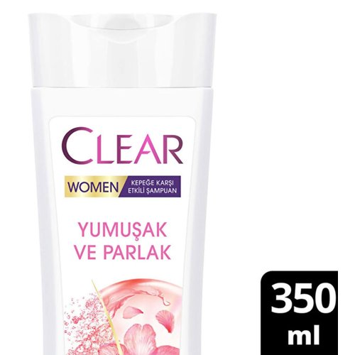 Generic Clear Women Anti-Dandruff Shampoo Soft Shiny Cherry Blossom Essence & Keratin 350 ml