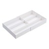 YAMAZAKI Home Tower Expandable Cutlery Drawer Organizer - Kitchen Silverware Utensil Storage Tray - Expandable Ii - Abs Plastic
