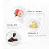 YMH BEAUTE Lip Glow Oil Clear Lip Gloss, Hydrating Non-Sticky Lightweight Lip Oil with Vitamin E Jojoba Oil Skincare, Cruelty-free, Paraben-free, Mineral-Oil free