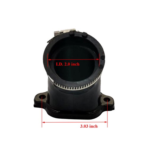 Trucktok 1253527 Intake Manifold Boot Replacement for 2004-2009 Polaris Sportsman Ranger 4X4 700