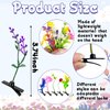 60 Pcs Bean Sprout Hair Clips,Mixed Style Plant Hairpins,Flower Plant Hairpins Hair Accessories for Women Girl School Home Party