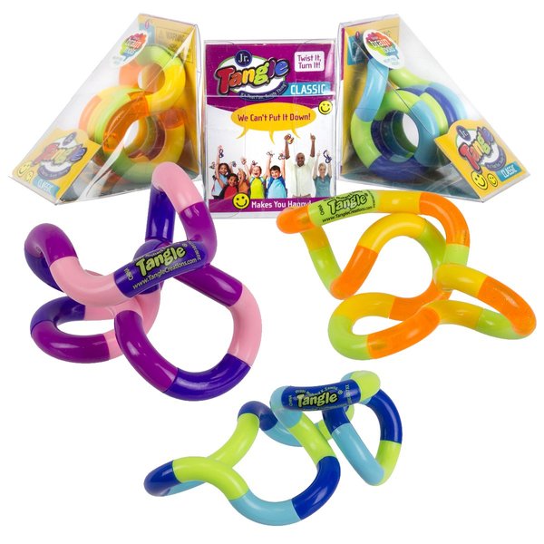 Tangle Jr. Original Fidget Toy, Set of 6