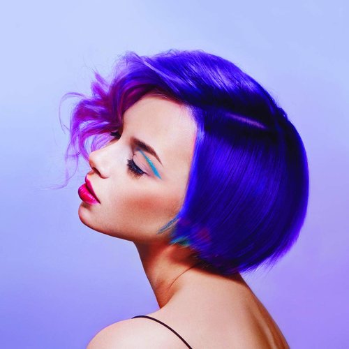 Satin | Bold Purple | Complete Hair Dye | Permanent and Semi-Permanent | Long Lasting | Vegan and Cruelty-Free