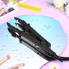 Fusion Hair Extensions Tools Keratin Hair Extension Tools Fusion Heat Iron Hair Extensions Heat Tool with Fusion Glue Protector Templates Hair Clips Finger Protector 2 Bags Keratin Glue Granule