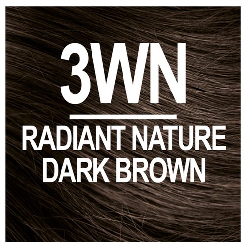 Naturtint Permanent Hair Color 3WN Radiant Nature Dark Brown (Pack of 1), Ammonia Free, Vegan, Cruelty Free, up to 100% Gray Coverage, Long Lasting Results (Packaging may vary)
