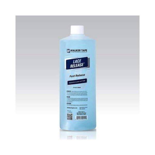 Lace Glue or Adhesive Tape Remover - Works on Bond Residue Buildup for Cleaner Wig and Healthy Scalp - Thin Mesh Damage Protector - 32 oz Bottle