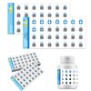 PILL IT DaYly Scratch Off Stickers, Daily Pill Reminder Medication Tracker, Pill Bottles Stickers, Portable Pill Tracker, Pill Organizer Alternative, Multi Dose, Kids, Pet, Travel, Prenatal Vitamins