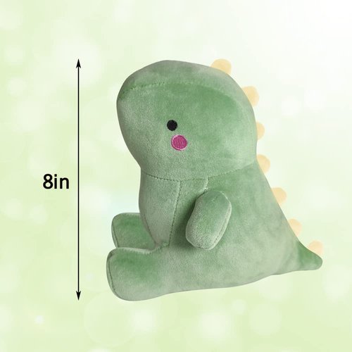 HENXING 8in Dinosaur Plush Toys, Cute Stuffed Animal Toy, Soft Dinosaurs Plush Doll Gifts for Boys Girls Adults Christmas Birthday Gifts Perfect Present