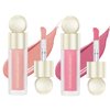 2pc Liquid Blush,Soft Cream Face Blush,Natural Matte Finish Looking, Dewy Cheek Tint, Moisturizing Lightweight Blendable Feel(#01+#02)