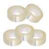 KIDMEN Transparent Tape,Clear Tape for Office,Home,School,5 Dispensered Rolls,0.7 x 1300 Inch