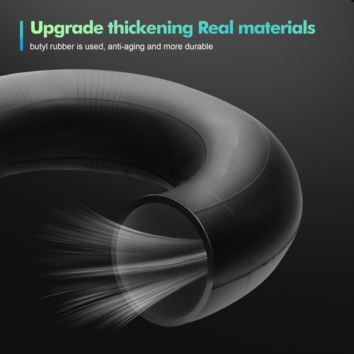 2-pack 200x50 inner tube,Electric Scooter Tire Tube Compatible with Dune Buggy, ePunk, Crazy Cart, PowerRider 360 Razor E100, E150, E200, Power Core E100