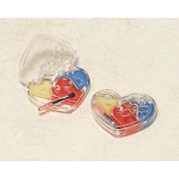 amscan Lip Gloss Heart shpd Princess