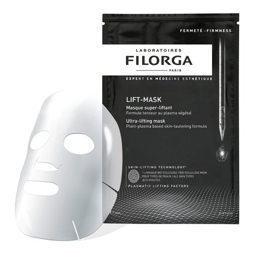 Filorga Lift-Mask, Anti-Aging Sheet Mask with Hyaluronic Acid, Collagen, & Antioxidant Polyphenols for Lifted & Plumped Skin, 0.67 oz