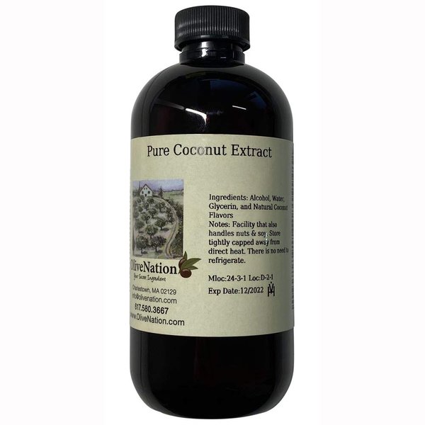 OliveNation Pure Coconut Extract - 16 ounces - Gluten free, Sugar free also bake and freeze-proof - baking-extracts-and-flavorings