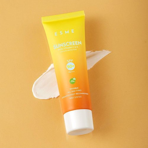 ESME Sunscreen SPF 50+ Cream, Water Resistant Sunscreen, Body Sunscreen Lotion, 2 Fl Oz