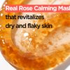 ISNTREE Real Rose Calming Face Mask 3.38 fl. oz. | Moisturizing Nourishing & Soothing 60% Damask Rose Water, Amino Acids Complex Hyaluronic Acid | Remove Dead Skin Cells Pore Build-ups | Korean Skin C