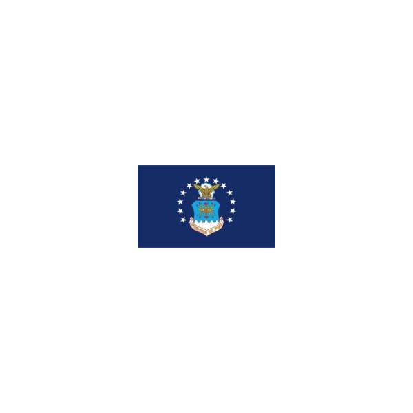 NEOPlex Economy 3' X 5' Military Flag - Air Force Standard Blue
