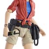 Jurassic World Toys Amber Collection Dr. Ellie Sattler 6-in Action Figure, Swappable Hands & Head, Utility Belt & Radio Accessories, Collectible Gift for 8 Years Old & Up
