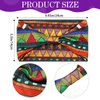 Censen 12 Pcs African Headbands for Women Head Wraps Hair Wrap Yoga Boho Chiffon Knotted Assorted Bandeau Headbands Wide Yoga Elastic African Gifts Hair Accessories for Girls Lady Running (Vivid)