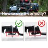 Hitch Tightener for 1.25 inch and 2 Inch Tow Trailer Hitches, Anti Rattle for a Wobble Free Quiet Ride. by Everything Automobiles