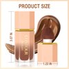 HOSAILY Liquid Contour Stick, Soft Cream Contour Makeup, Liquid Bronzer Face Concealer Matte Contouring with Cushion Applicator, Long Lasting Silky Face Contour Cream Bronzer Contouring Makeup (103)