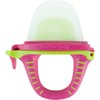 teetherpop - Fillable Silicone Teether for Breastmilk, Water, Purees & More, Baby Popsicle Teethers for Freezing Milk & Cooling Teething Relief (PinkLimon)