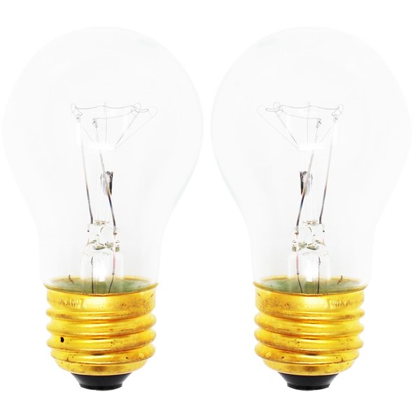 2-Pack Replacement Light Bulb for Amana ASD2624HES - Compatible Amana 8009 Light Bulb