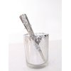 Generic Silver tone metal filigree alligator hair claw clip clamp (Length: 5), 1 Count (Pack of 1)