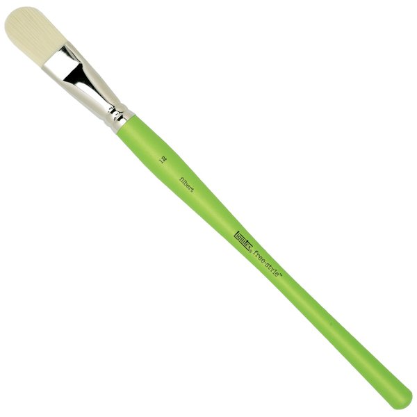 Liquitex 1300412 Professional Freestyle Traditional Brush, Detail Filbert No. 12