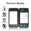 amFilm Nintendo 2DS XL Screen Protector Pack, [2 GLASS Top, 4 PET Bottom] Screen Protectors for New Nintendo 2DS XL 2017 (6 Protectors in Package)