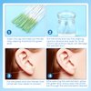 Disposable Earrings Hole Cleaner Floss Ear Piercing Cleaner Piercing Aftercare Piercing Cleaning Line for Girls Women Men Earrings Hole Care Odor Removal (300 Pieces, Multicolour)