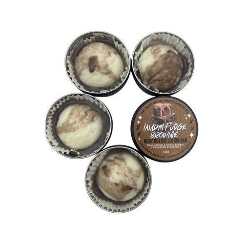 Shea Butter Lotion Bar (Warm Fudge Brownie) 1.5oz