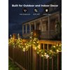 Govee 66ft String Lights, Smart RGBIC Rope Lights Indoor with 99+ Preset Scene Modes, IP65 Waterproof Christmas LED Lights Outdoor, Sync with Music, Works with Alexa, Holiday Home Party Decoration
