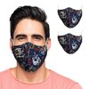 Primeware Protective Reusable Face Mask 2 Layers Cloth Mask (Pack of 2) (Vintage Tattoos)