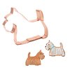 Scottish Terrier Dog Breed Cookie Cutter 5 x 4 inches - Handcrafted Copper by The Fussy Pup