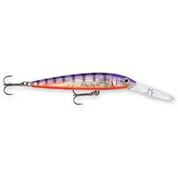 Rapala Down Deep Husky Jerk 12 Fishing lure, 4.75-Inch, Glass Purple Perch